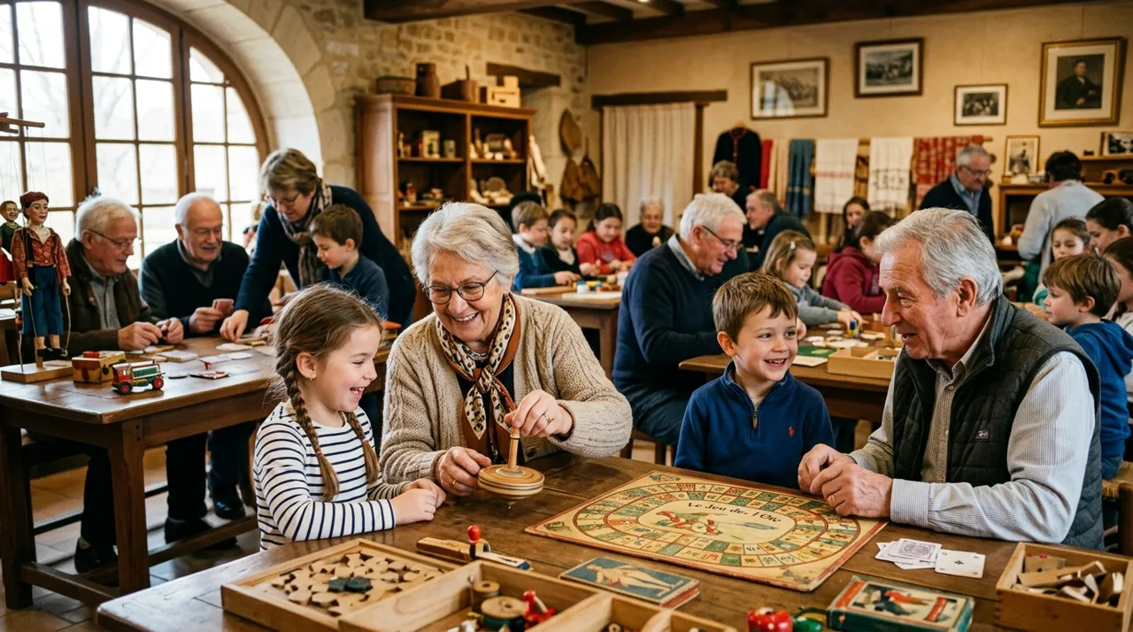 Rencontres intergénérationnelles autour des jeux de société traditionnels